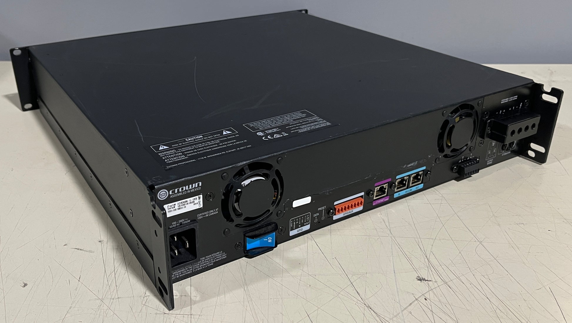 Crown Drivecore Install DCi 2|2400N Power Amplifier with BLU link, Crown Drivecore DCi 2|2400N Power Amplifier, Crown Power Amp, Crown Drivecore, Crown Amplifiers. We Sell Professional Audio Equipment. Audio Systems, Amplifiers, Consoles, Mixers, Electronics, Entertainment, Live Sound.