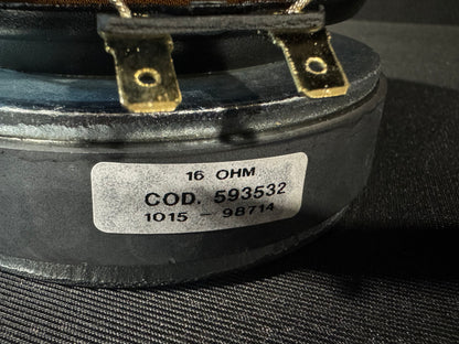 Kling & Freitag 3004C 6.5” Woofer 16 ohm, Kling & Freitag 3004C Woofer, K&F Woofer, K&F 6.5” Woofer, Kling & Freitag Speaker Driver. We Sell Professional Audio Equipment. Audio Systems, Amplifiers, Consoles, Mixers, Electronics, Entertainment, Live Sound.