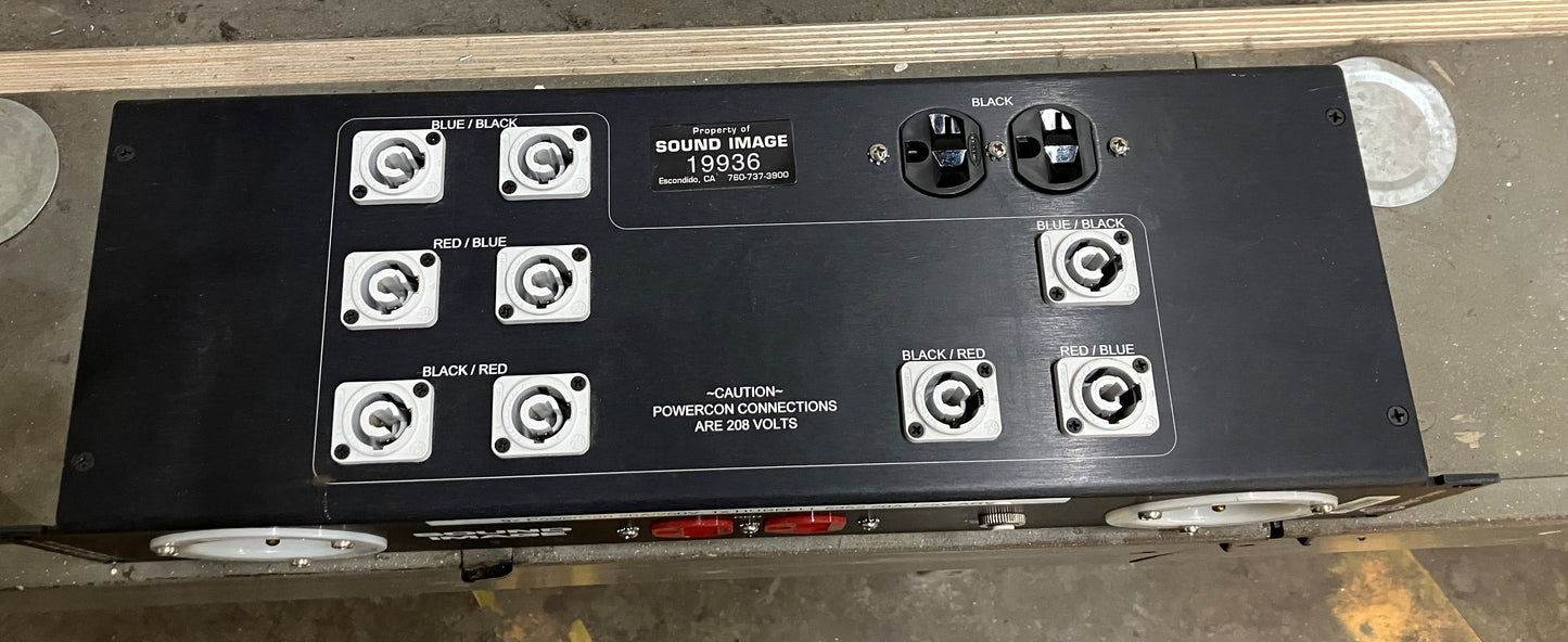 QSC Wideline WL2102 Line Array System Package with Crown iT-12000HD Amp Rack