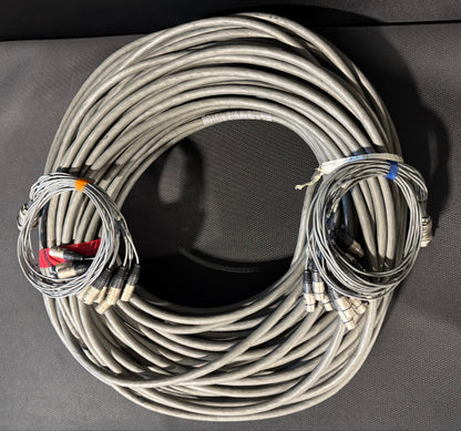 Touring Audio Cable Package, Live Sound Cable, KPTC Audio Cable, Board Fan Out Audio Cable, Board Fan In Audio Cable, Audio Splitter Snake Cable Package, Audio Cable Extension, 330’ Audio Extension Cable. We Sell Professional Audio Equipment. Audio Systems, Amplifiers, Consoles, Mixers, Electronics, Entertainment, Live Sound.