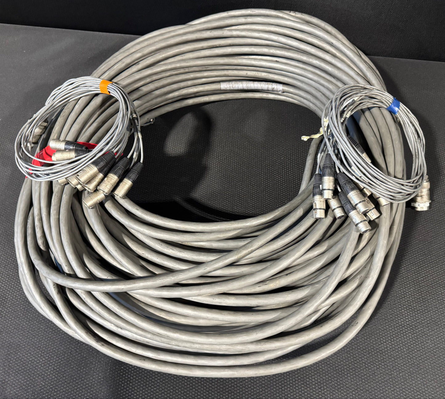 Touring Audio Cable Package, Live Sound Cable, KPTC Audio Cable, Board Fan Out Audio Cable, Board Fan In Audio Cable, Audio Splitter Snake Cable Package, Audio Cable Extension, 330’ Audio Extension Cable. We Sell Professional Audio Equipment. Audio Systems, Amplifiers, Consoles, Mixers, Electronics, Entertainment, Live Sound.