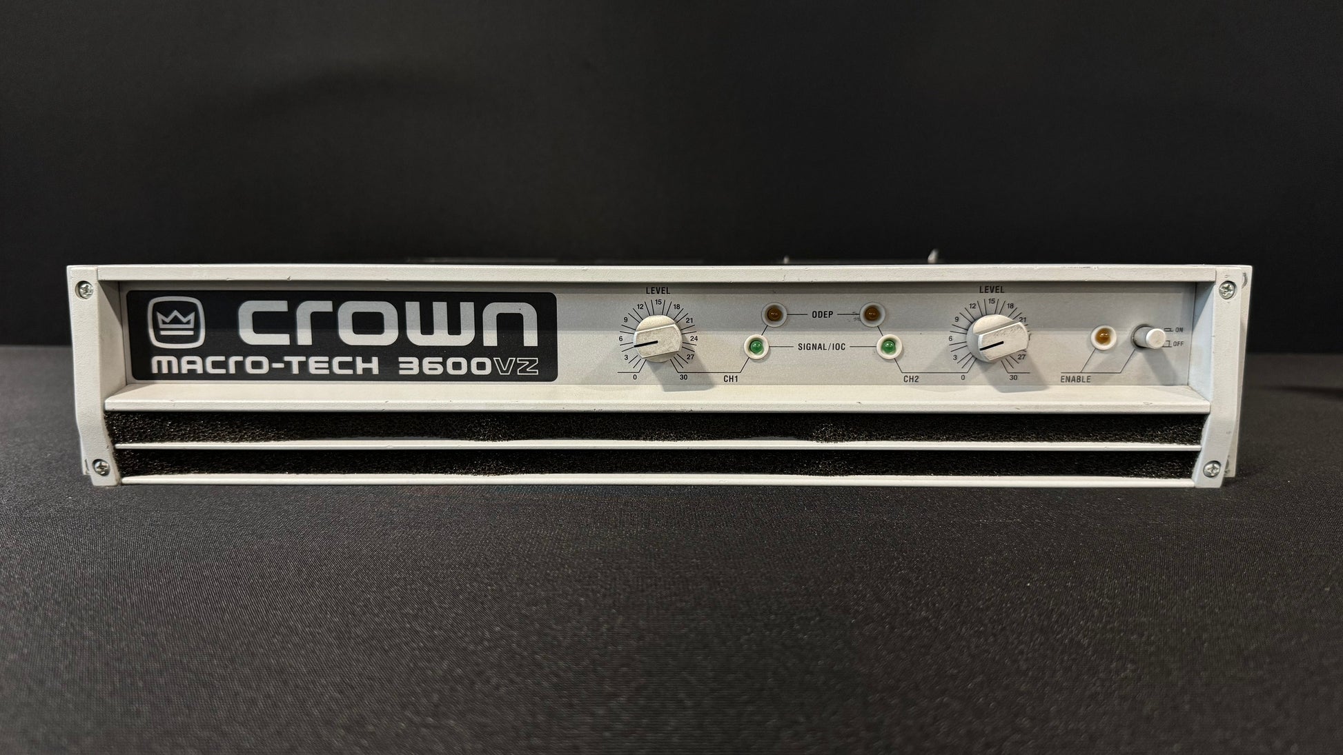 Pro Audio Amplifier, Power Amplifier, Macro-Tech 3600vz, Macro-Tech, Crown Power Amplifier, Crown, Amps, Amplifiers, Amplifier, Amp, 3600vz. We Sell Professional Audio Equipment. Audio Systems, Amplifiers, Consoles, Mixers, Electronics, Entertainment, Live Sound.
