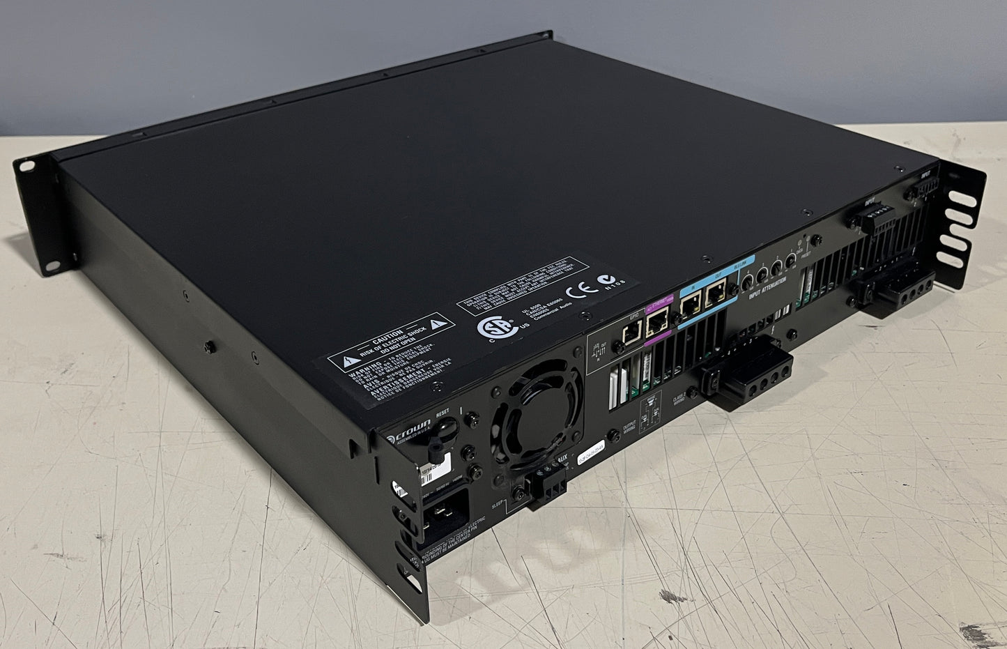 Crown Drivecore Install DCi 4|1250N Power Amplifier with BLU link, Crown Drivecore DCi 4|1250N Power Amplifier, Crown Power Amp, Crown Drivecore, Crown Amplifiers. We Sell Professional Audio Equipment. Audio Systems, Amplifiers, Consoles, Mixers, Electronics, Entertainment, Live Sound.
