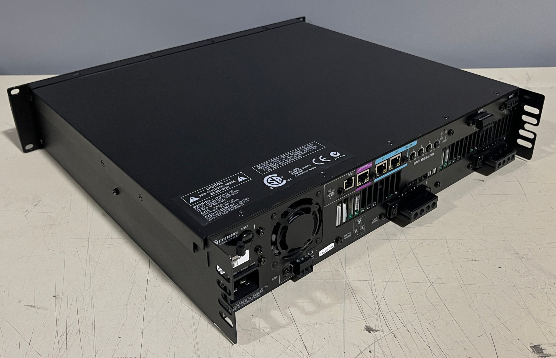 Crown Drivecore Install DCi 4|1250N Power Amplifier with BLU link, Crown Drivecore DCi 4|1250N Power Amplifier, Crown Power Amp, Crown Drivecore, Crown Amplifiers. We Sell Professional Audio Equipment. Audio Systems, Amplifiers, Consoles, Mixers, Electronics, Entertainment, Live Sound.