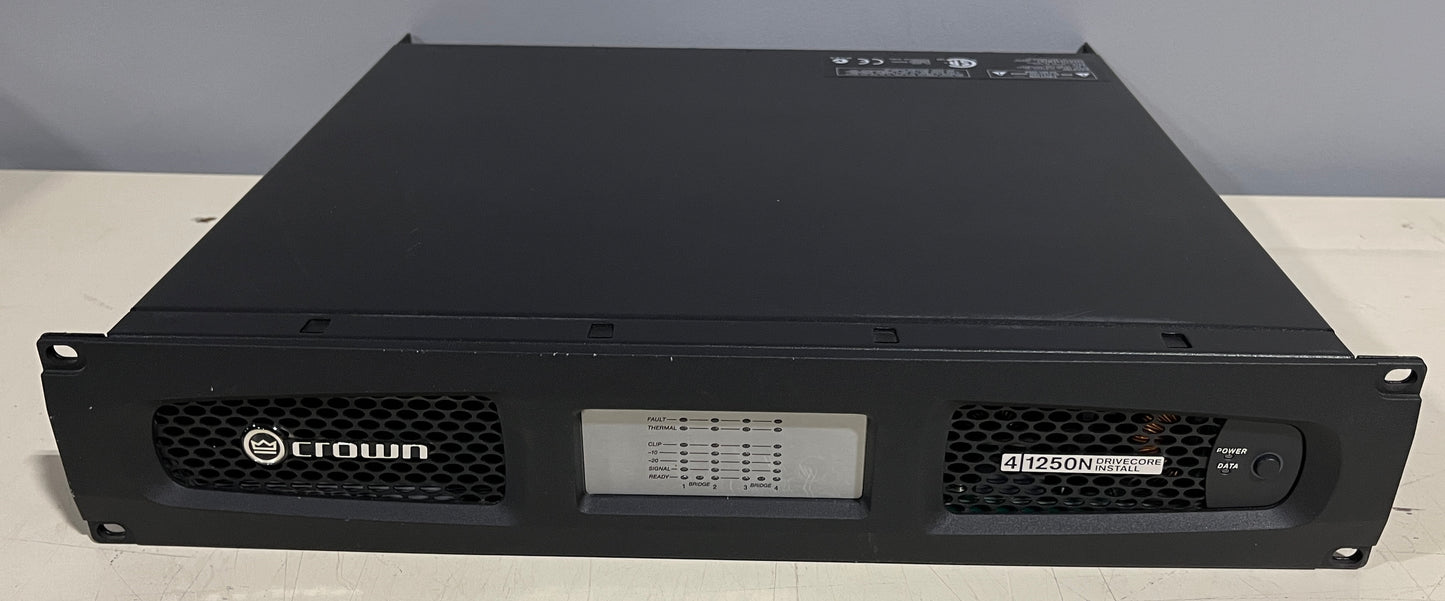 Crown Drivecore Install DCi 4|1250N Power Amplifier with BLU link, Crown Drivecore DCi 4|1250N Power Amplifier, Crown Power Amp, Crown Drivecore, Crown Amplifiers. We Sell Professional Audio Equipment. Audio Systems, Amplifiers, Consoles, Mixers, Electronics, Entertainment, Live Sound.