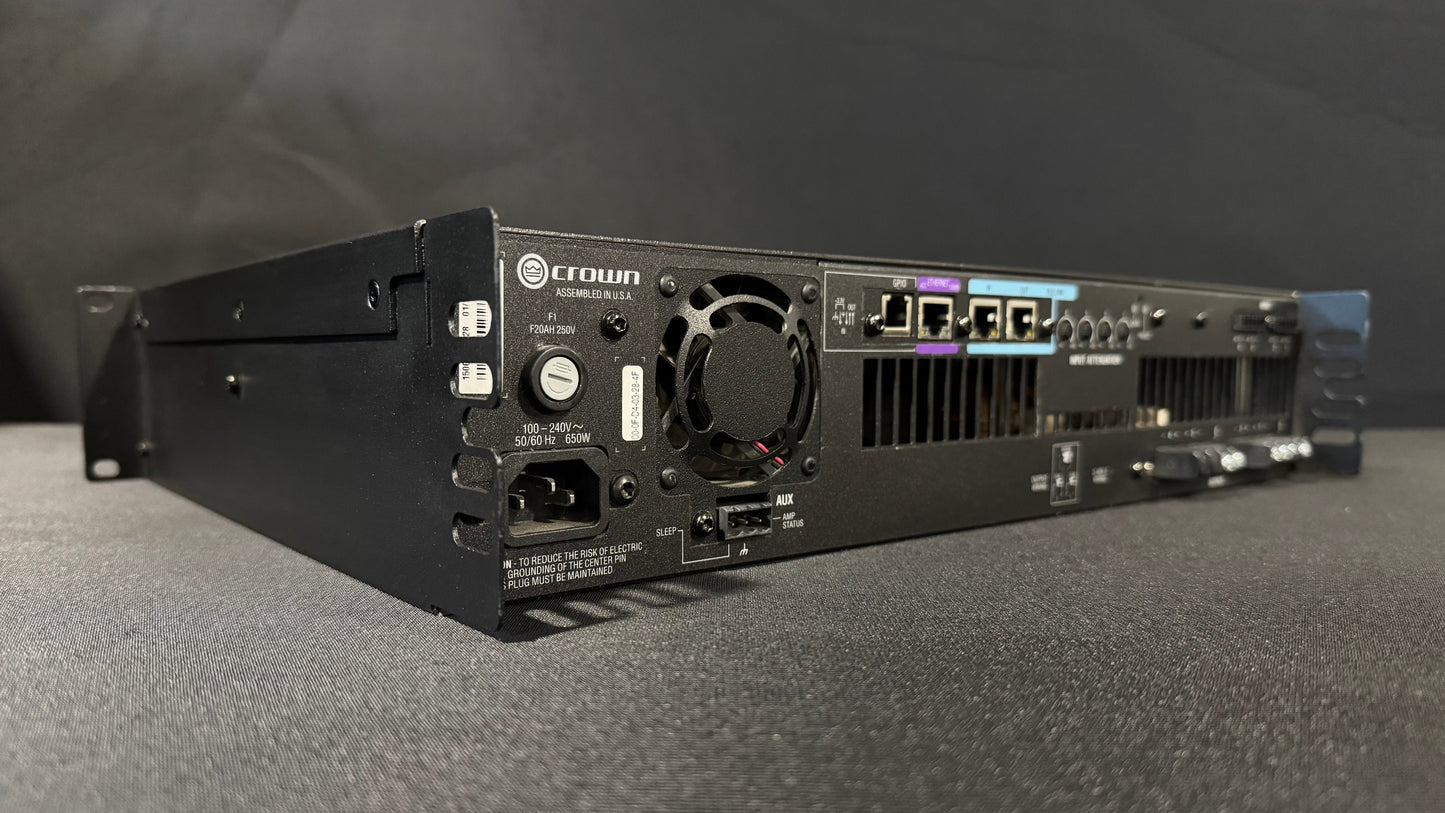 Crown Drivecore Install DCi 4|600N Power Amplifier with BLU link, Crown Drivecore DCi 4|600N Power Amplifier, Crown Power Amp, Crown Drivecore, Crown Amplifiers. We Sell Professional Audio Equipment. Audio Systems, Amplifiers, Consoles, Mixers, Electronics, Entertainment, Live Sound.