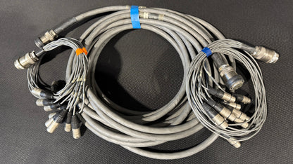 Touring Audio Cable Package, Live Sound Cable, KPTC Audio Cable, Board Fan Out Audio Cable, Board Fan In Audio Cable, Audio Splitter Snake Cable Package, Audio Cable Extension, 50’ Audio Extension Cable. We Sell Professional Audio Equipment. Audio Systems, Amplifiers, Consoles, Mixers, Electronics, Entertainment, Live Sound.