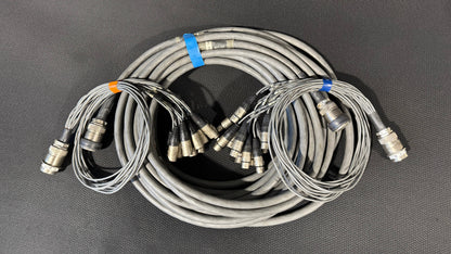 Touring Audio Cable Package, Live Sound Cable, KPTC Audio Cable, Board Fan Out Audio Cable, Board Fan In Audio Cable, Audio Splitter Snake Cable Package, Audio Cable Extension, 50’ Audio Extension Cable. We Sell Professional Audio Equipment. Audio Systems, Amplifiers, Consoles, Mixers, Electronics, Entertainment, Live Sound.