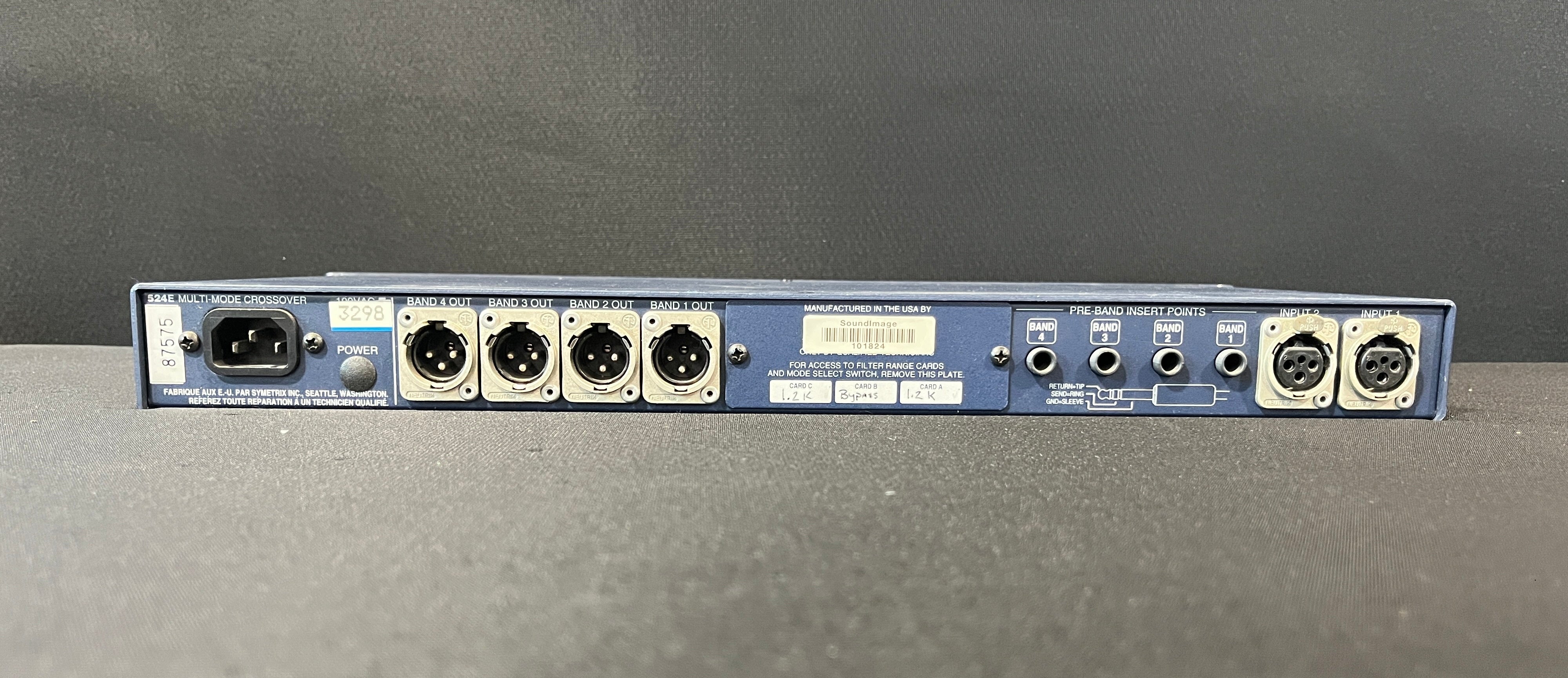 Symetrix 524E MultiMode Crossover – CLAIR Used Gear