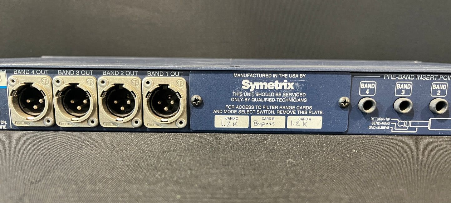 Symetrix MultiMode Crossover, Symetrix Crossover, Symetrix 524E Crossover, Symetrix 524E, Symetrix 524E MultiMode Crossover. We Sell Professional Audio Equipment. Audio Systems, Amplifiers, Consoles, Mixers, Electronics, Entertainment, Live Sound.