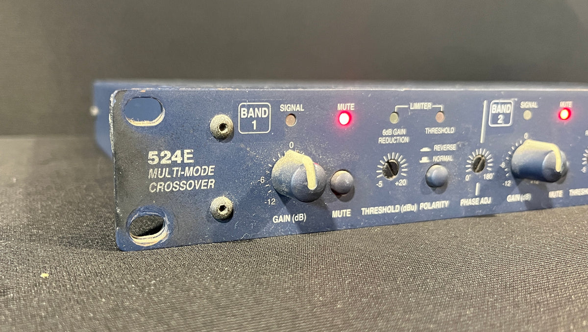 Symetrix MultiMode Crossover, Symetrix Crossover, Symetrix 524E Crossover, Symetrix 524E, Symetrix 524E MultiMode Crossover. We Sell Professional Audio Equipment. Audio Systems, Amplifiers, Consoles, Mixers, Electronics, Entertainment, Live Sound.