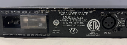 Aphex Model 622, Aphex Gate, Aphex Expander, Aphex 622 Gate. We Sell Professional Audio Equipment. Audio Systems, Amplifiers, Consoles, Mixers, Electronics, Entertainment, Live Sound.