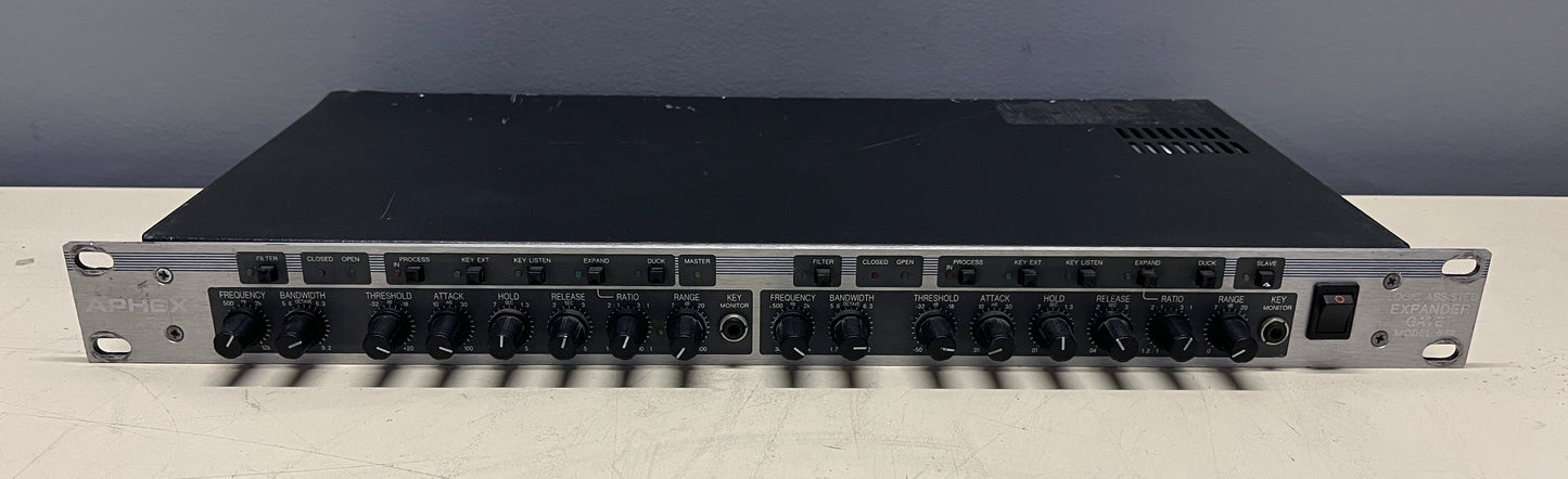 Aphex Model 622, Aphex Gate, Aphex Expander, Aphex 622 Gate. We Sell Professional Audio Equipment. Audio Systems, Amplifiers, Consoles, Mixers, Electronics, Entertainment, Live Sound.