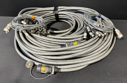 Touring Audio Cable Package, Live Sound Cable, KPTC Audio Cable, Board Fan Out Audio Cable, Board Fan In Audio Cable, Audio Splitter Snake Cable Package, Audio Cable Extension, 246’ Audio Extension Cable. We Sell Professional Audio Equipment. Audio Systems, Amplifiers, Consoles, Mixers, Electronics, Entertainment, Live Sound.