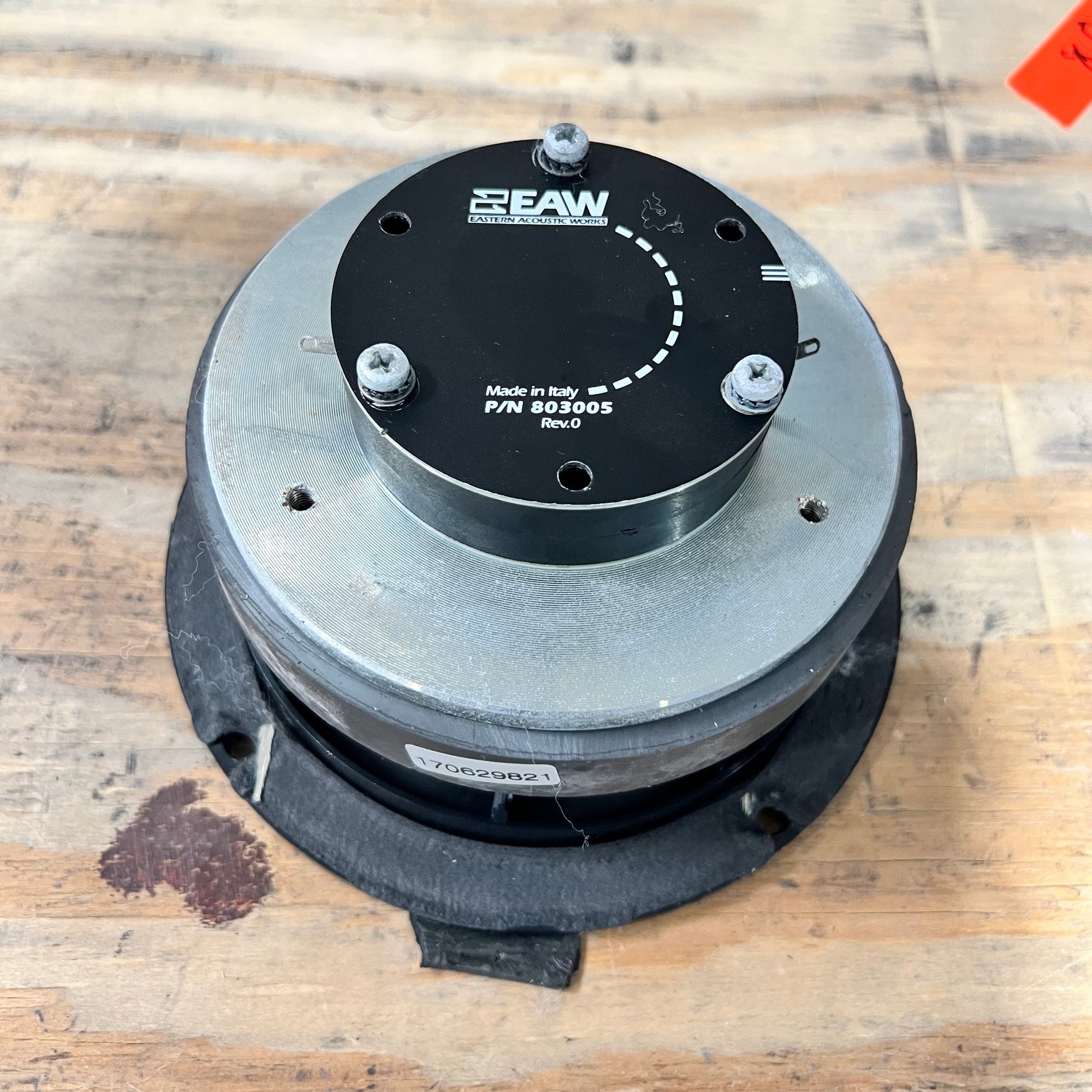 EAW P/N 803005 Rev O 1" Compression Driver, Rev O Compression Driver, EAW Compression Driver, EAW P/N 803005, 803005 Rev O. We Sell Professional Audio Equipment. Audio Systems, Amplifiers, Consoles, Mixers, Electronics, Entertainment, Live Sound.
