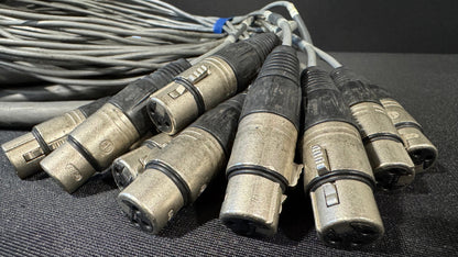 Touring Audio Cable Package, Live Sound Cable, KPTC Audio Cable, Board Fan Out Audio Cable, Board Fan In Audio Cable, Audio Splitter Snake Cable Package, Audio Cable Extension, 82’ Audio Extension Cable. We Sell Professional Audio Equipment. Audio Systems, Amplifiers, Consoles, Mixers, Electronics, Entertainment, Live Sound.