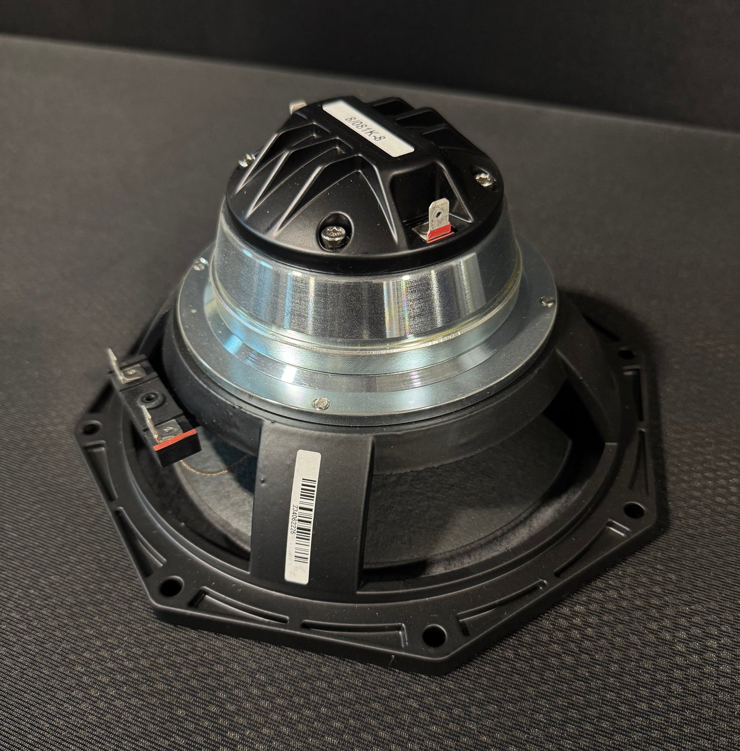 B&C 8/081K-8 8" Speaker, B&C 8/081K-8, 8/081K-8, B&C 8” Speaker, 8” Speaker. We Sell Professional Audio Equipment. Audio Systems, Amplifiers, Consoles, Mixers, Electronics, Entertainment, Live Sound.