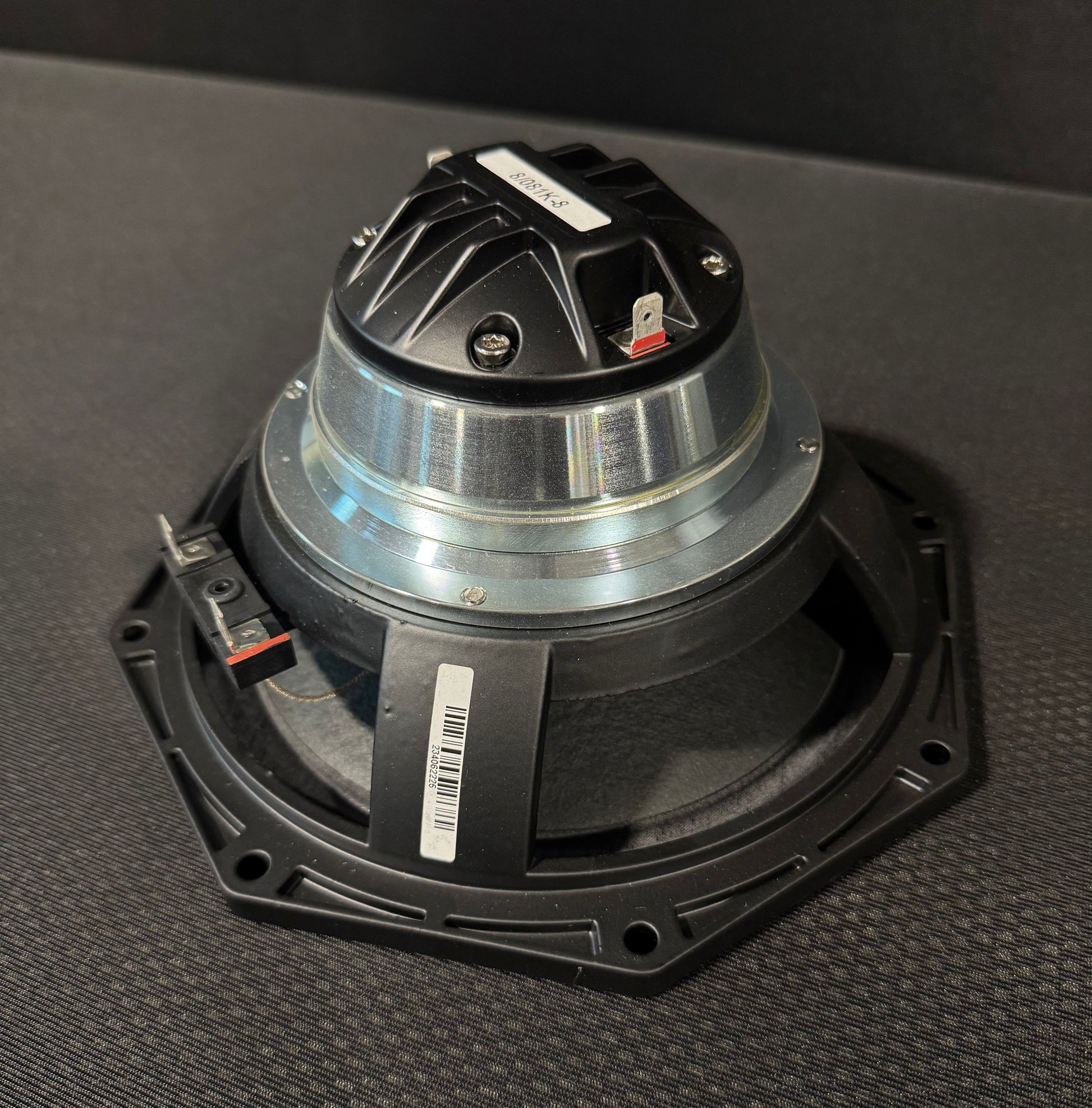 B&C 8/081K-8 8" Speaker, B&C 8/081K-8, 8/081K-8, B&C 8” Speaker, 8” Speaker. We Sell Professional Audio Equipment. Audio Systems, Amplifiers, Consoles, Mixers, Electronics, Entertainment, Live Sound.