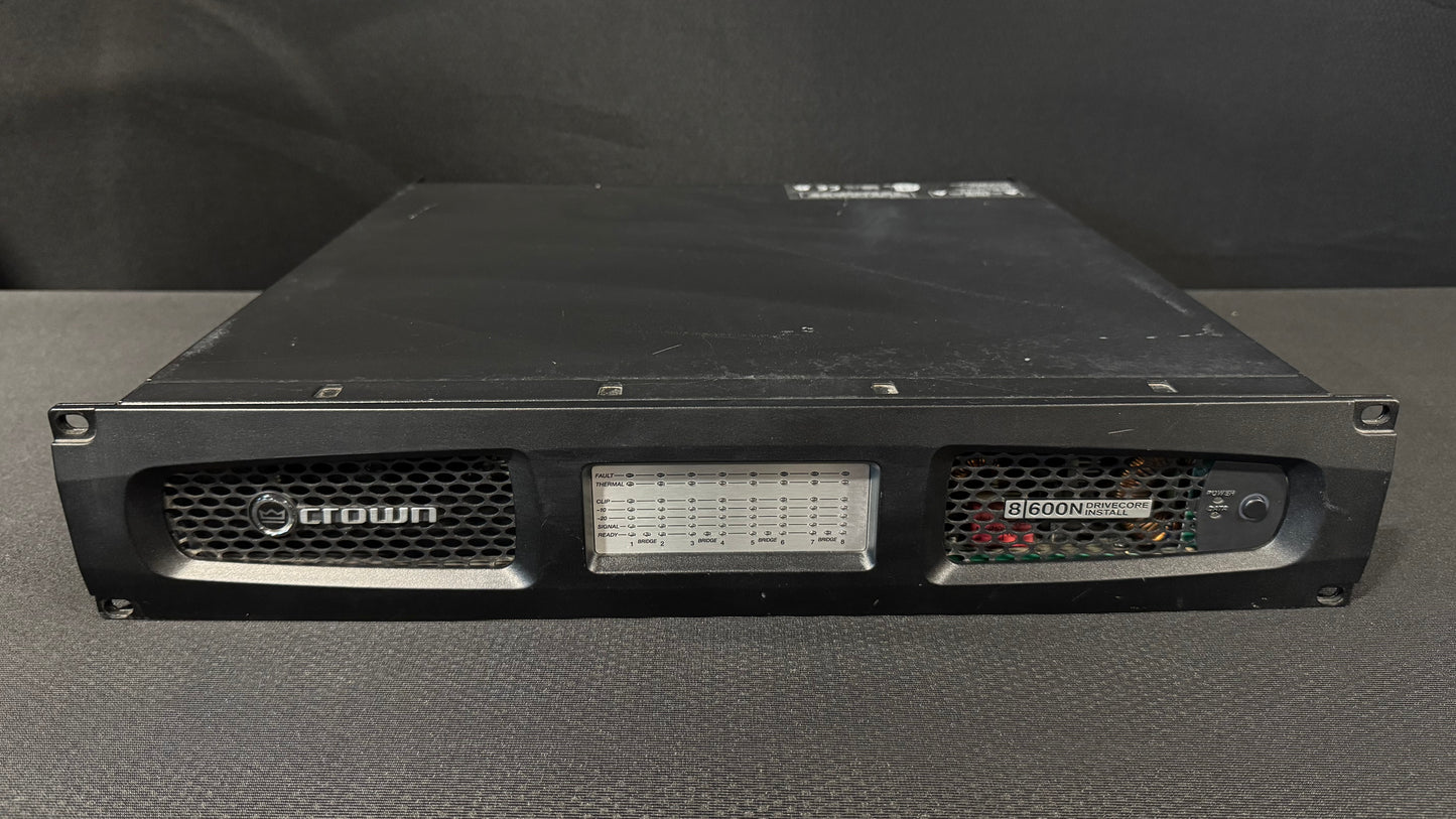Crown Drivecore Install DCi 8|600N Power Amplifier with BLU link, Crown Drivecore DCi 8|600N Power Amplifier, Crown Power Amp, Crown Drivecore, Crown Amplifiers. We Sell Professional Audio Equipment. Audio Systems, Amplifiers, Consoles, Mixers, Electronics, Entertainment, Live Sound.
