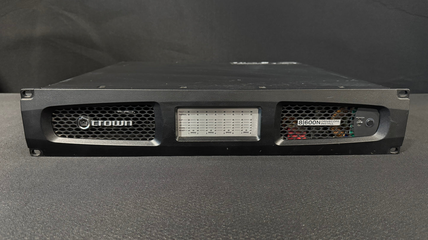 Crown Drivecore Install DCi 8|600N Power Amplifier with BLU link, Crown Drivecore DCi 8|600N Power Amplifier, Crown Power Amp, Crown Drivecore, Crown Amplifiers. We Sell Professional Audio Equipment. Audio Systems, Amplifiers, Consoles, Mixers, Electronics, Entertainment, Live Sound.