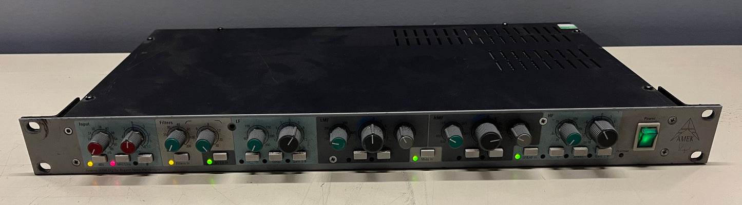 Amek 9098 EQ Mic Preamp, Amek 9098 EQ, 9098 EQ Mic Preamp, Amek 9098 Equalizer, Amek System 9098 EQ Mic Preamp. We Sell Professional Audio Equipment. Audio Systems, Amplifiers, Consoles, Mixers, Electronics, Entertainment, Live Sound.