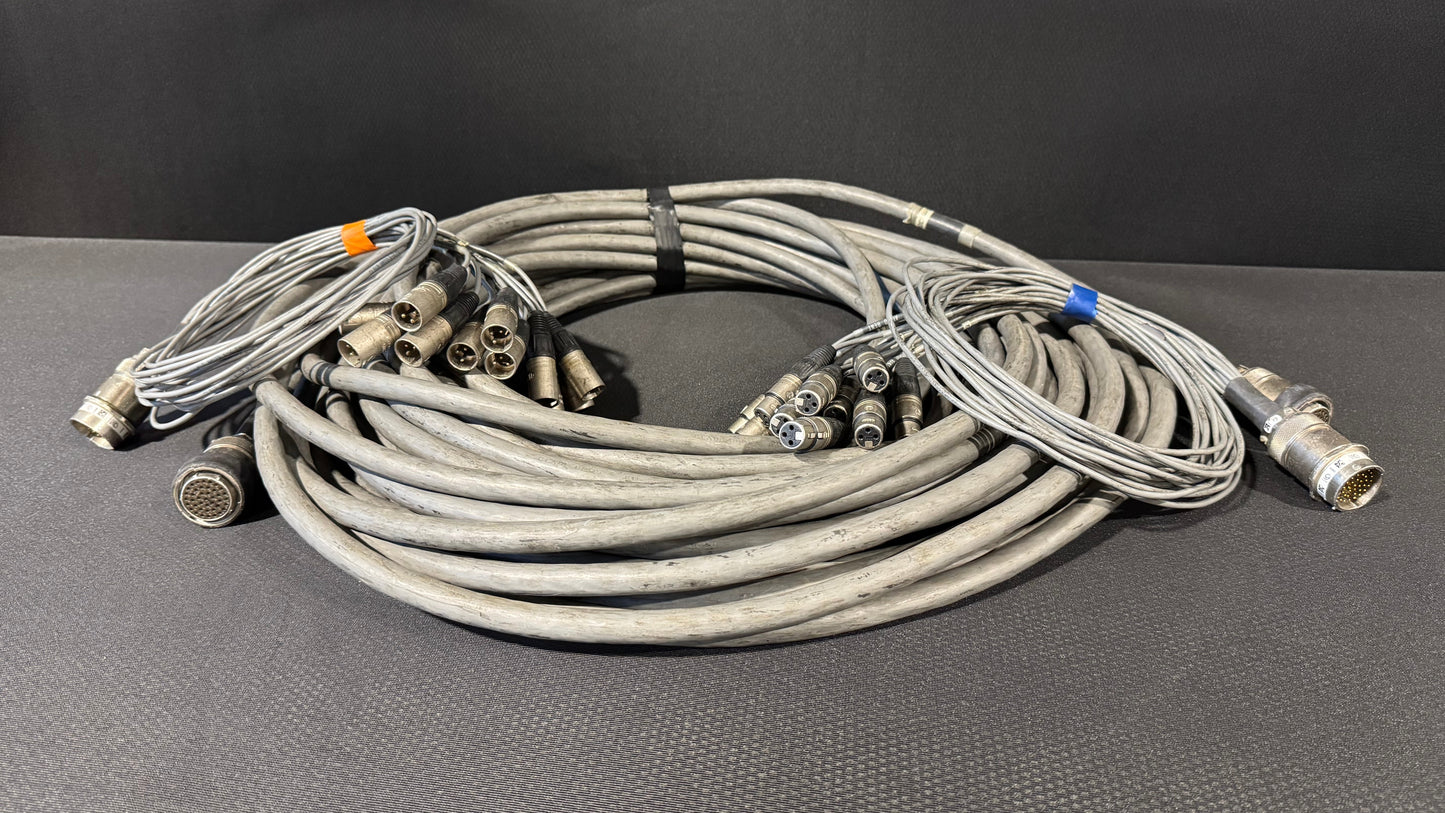 Touring Audio Cable Package, Live Sound Cable, KPTC Audio Cable, Board Fan Out Audio Cable, Board Fan In Audio Cable, Audio Splitter Snake Cable Package, Audio Cable Extension, 98’ Audio Extension Cable. We Sell Professional Audio Equipment. Audio Systems, Amplifiers, Consoles, Mixers, Electronics, Entertainment, Live Sound.