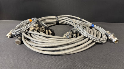 Touring Audio Cable Package, Live Sound Cable, KPTC Audio Cable, Board Fan Out Audio Cable, Board Fan In Audio Cable, Audio Splitter Snake Cable Package, Audio Cable Extension, 98’ Audio Extension Cable. We Sell Professional Audio Equipment. Audio Systems, Amplifiers, Consoles, Mixers, Electronics, Entertainment, Live Sound.