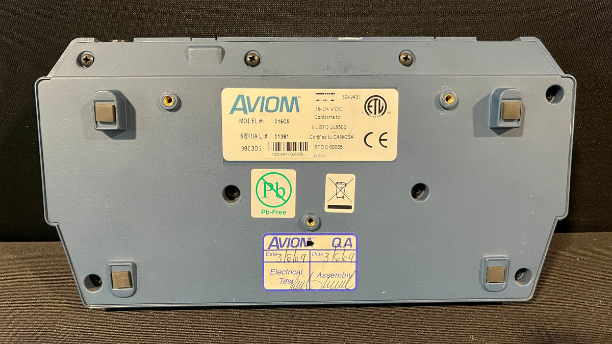 Aviom A-16CS Remote Control Surface, Aviom A-16CS, Aviom A-16CS Remote, AVIOM A16CS, Aviom Remote Control Lot. We Sell Professional Audio Equipment. Audio Systems, Amplifiers, Consoles, Mixers, Electronics, Entertainment, Live Sound. 
