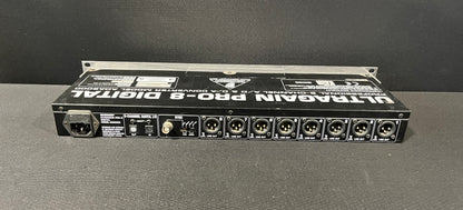 Behringer ADA8000 8 Channel A/D & D/A Converter, Behringer ADA8000, Behringer ADA8000 Ultragain, Behringer Ultragain Pro-8 Digital, Behringer D/A Converter. We Sell Professional Audio Equipment. Audio Systems, Amplifiers, Consoles, Mixers, Electronics, Entertainment, Live Sound.