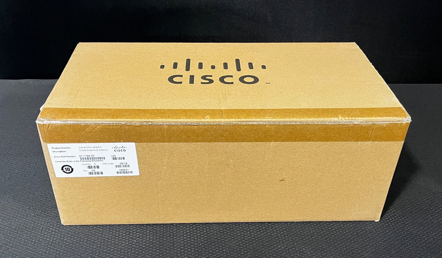Cisco Aironet 5-GHz 14-dBi Directional Antenna, Cisco Aironet AIR-ANT5114P2M-N, Cisco Dual Band Sector Antenna, 5-GHz 14-dBi Directional Antenna, Cisco Aironet Antenna. We Sell Professional Audio Equipment. Audio Systems, Amplifiers, Consoles, Mixers, Electronics, Entertainment, Live Sound.