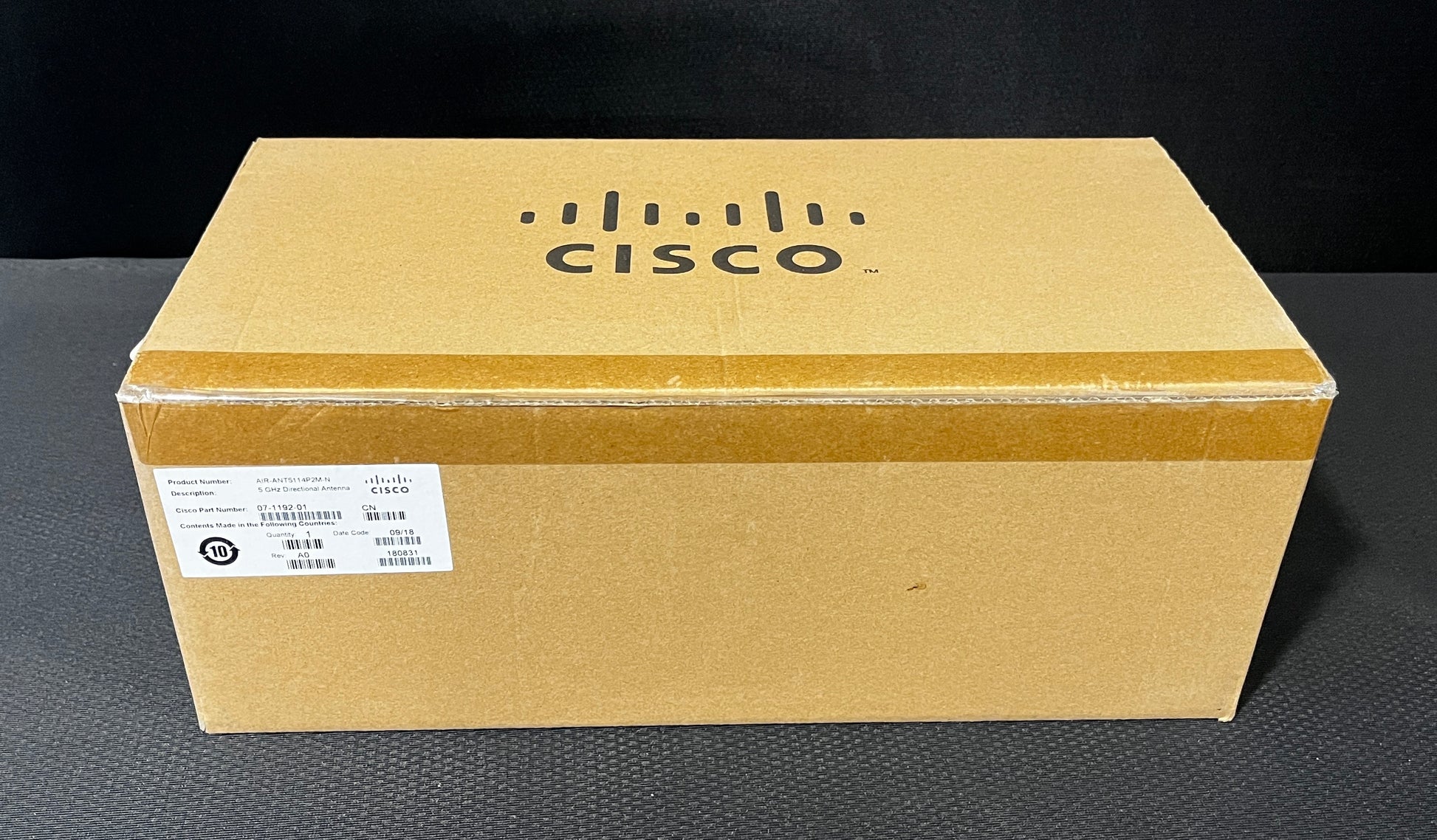 Cisco Aironet 5-GHz 14-dBi Directional Antenna, Cisco Aironet AIR-ANT5114P2M-N, Cisco Dual Band Sector Antenna, 5-GHz 14-dBi Directional Antenna, Cisco Aironet Antenna. We Sell Professional Audio Equipment. Audio Systems, Amplifiers, Consoles, Mixers, Electronics, Entertainment, Live Sound.