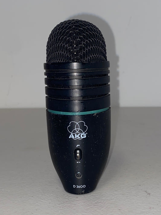 AKG D3600 Mic, AKG Dynamic Microphone, AKG D3600 Dynamic Microphone, We Sell Professional Audio Equipment. Audio Systems, Amplifiers, Consoles, Mixers, Electronics, Entertainment, Live Sound.