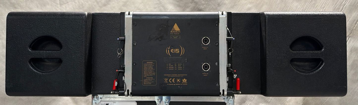 Adamson E15, Adamson E15 Line Array, Adamson E15 Speaker Cabinet, Adamson Line Array Speaker Cabinet, We Sell Professional Audio Equipment. Audio Systems, Amplifiers, Consoles, Mixers, Electronics, Entertainment, Live Sound