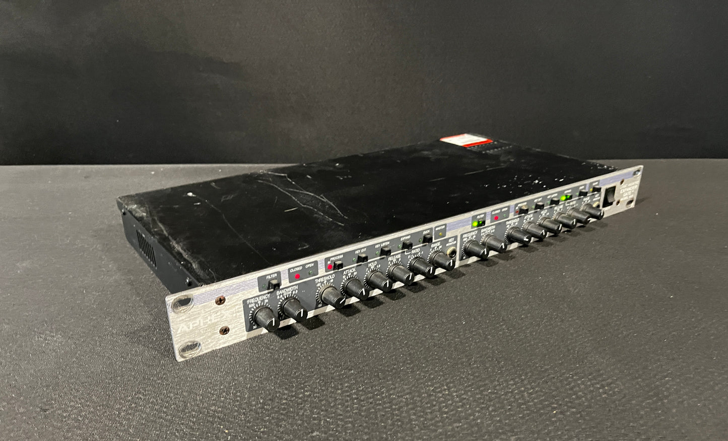 Aphex Model 622, Aphex Gate, Aphex Expander, Aphex 622 Gate. We Sell Professional Audio Equipment. Audio Systems, Amplifiers, Consoles, Mixers, Electronics, Entertainment, Live Sound.