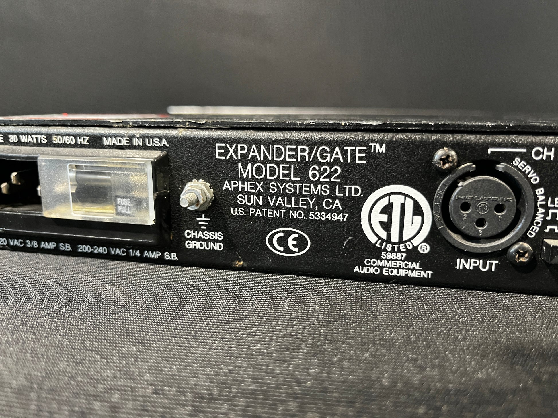Aphex Model 622, Aphex Gate, Aphex Expander, Aphex 622 Gate. We Sell Professional Audio Equipment. Audio Systems, Amplifiers, Consoles, Mixers, Electronics, Entertainment, Live Sound.