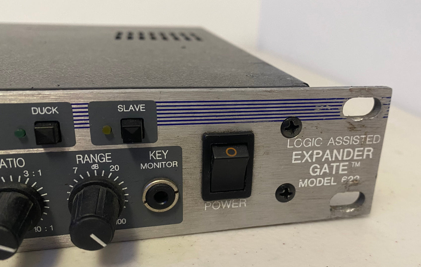 Aphex Model 623, Aphex Logic Assisted Expander, Aphex Logic Assisted Gate, Aphex Model 623 Logic Assisted Expander/Gate, Aphex Model 623 Gate, Aphex Gate, We Sell Professional Audio Equipment. Audio Systems, Amplifiers, Consoles, Mixers, Electronics, Entertainment, Live Sound.