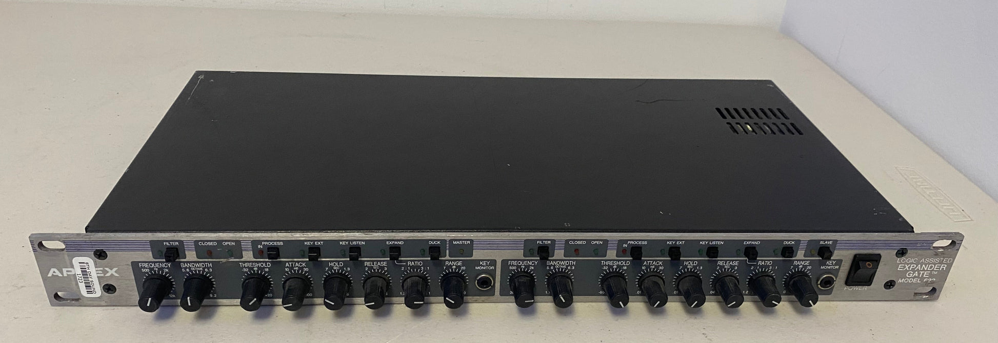 Aphex Model 623, Aphex Logic Assisted Expander, Aphex Logic Assisted Gate, Aphex Model 623 Logic Assisted Expander/Gate, Aphex Model 623 Gate, Aphex Gate, We Sell Professional Audio Equipment. Audio Systems, Amplifiers, Consoles, Mixers, Electronics, Entertainment, Live Sound.