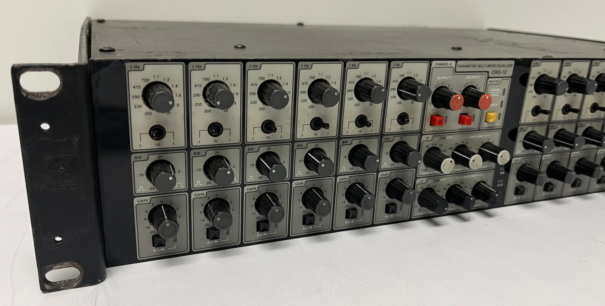 Apogee GRQ-12 Parametric Equalizer, Apogee CRQ-12, Apogee Parametric Equalizer, CRQ-12 EQ, Apogee EQ, We Sell Professional Audio Equipment. Audio Systems, Amplifiers, Consoles, Mixers, Electronics, Entertainment, Live Sound