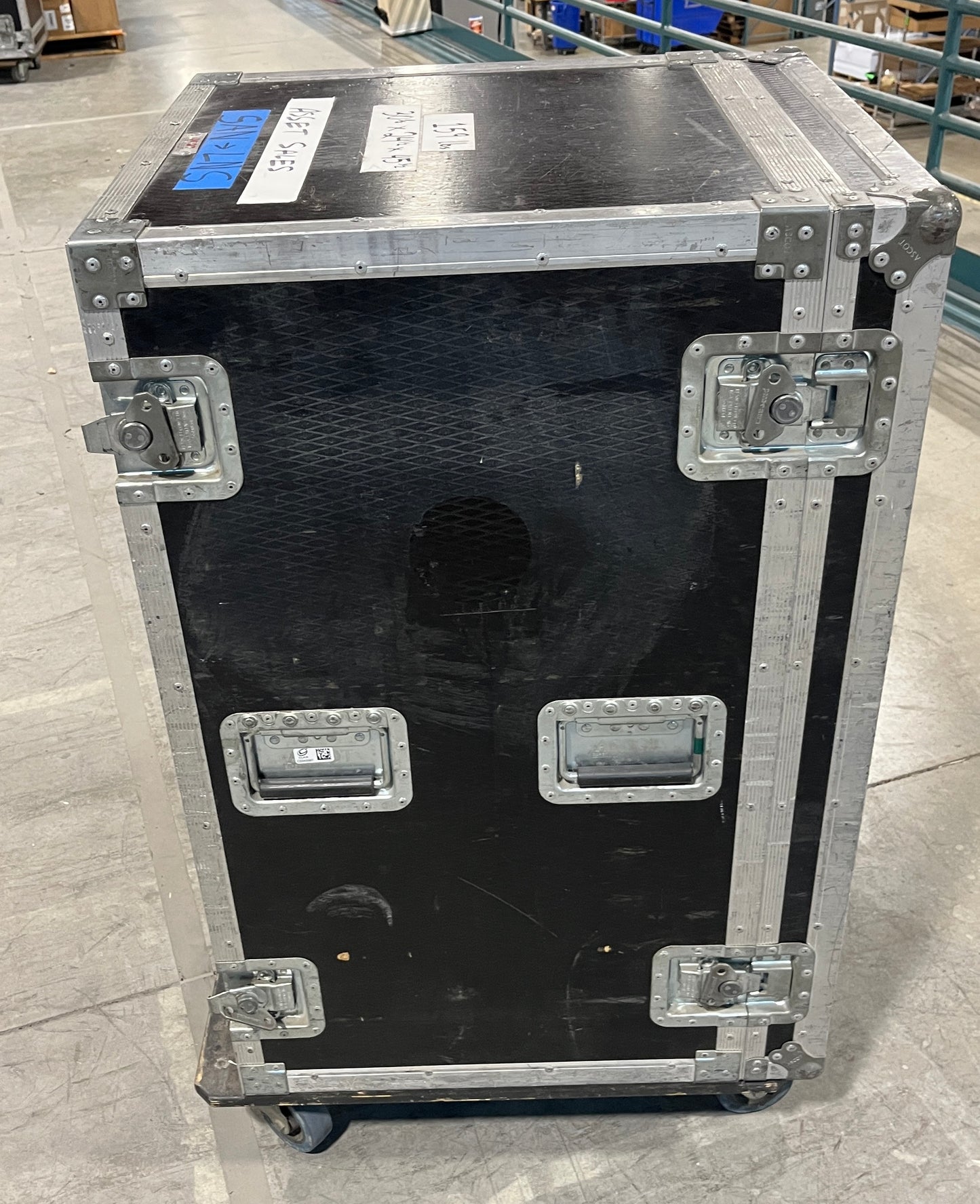 Ascot E-Rack 20 RU on Wheels, 20 RU E-Rack, Ascot E-Rack, E-Rack with Wheels 20 RU, E-Rack Removable Doors. We Sell Professional Audio Equipment. Audio Systems, Amplifiers, Consoles, Mixers, Electronics, Entertainment, Live Sound.