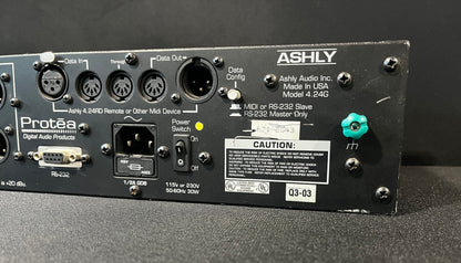 Ashly Protea 4.24G 4 Channel 24 Bit Digital Graphic EQ/System Processor, Ashly Protea Graphic EQ/System Processor, 4 Channel 24 Bit Digital Graphic EQ/System Processor, Ashly Graphic EQ, Ashly Audio Graphic EQ/System Processor. We Sell Professional Audio Equipment. Audio Systems, Amplifiers, Consoles, Mixers, Electronics, Entertainment, Live Sound.