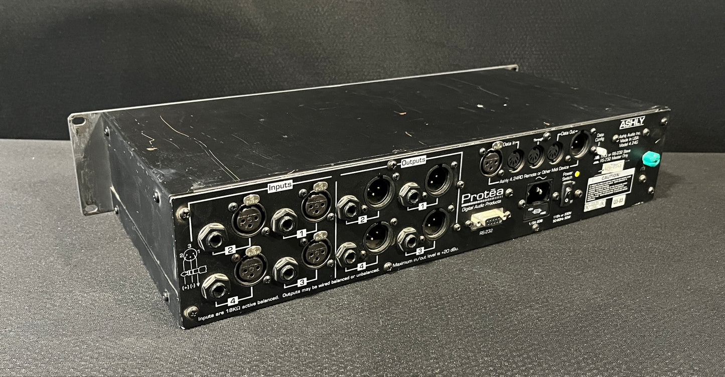 Ashly Protea 4.24G 4 Channel 24 Bit Digital Graphic EQ/System Processor, Ashly Protea Graphic EQ/System Processor, 4 Channel 24 Bit Digital Graphic EQ/System Processor, Ashly Graphic EQ, Ashly Audio Graphic EQ/System Processor. We Sell Professional Audio Equipment. Audio Systems, Amplifiers, Consoles, Mixers, Electronics, Entertainment, Live Sound.