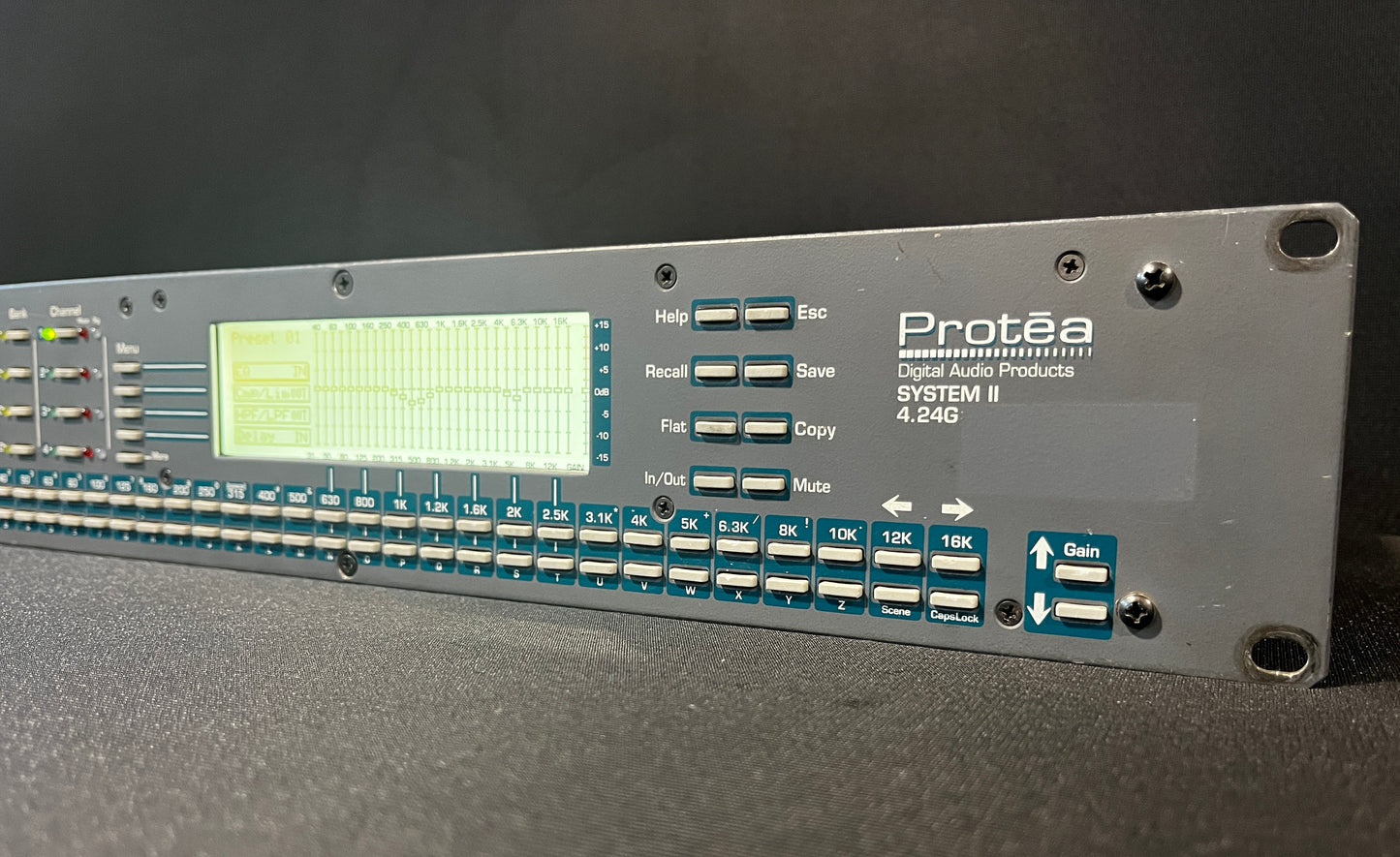 Ashly Protea 4.24G 4 Channel 24 Bit Digital Graphic EQ/System Processor, Ashly Protea Graphic EQ/System Processor, 4 Channel 24 Bit Digital Graphic EQ/System Processor, Ashly Graphic EQ, Ashly Audio Graphic EQ/System Processor. We Sell Professional Audio Equipment. Audio Systems, Amplifiers, Consoles, Mixers, Electronics, Entertainment, Live Sound.