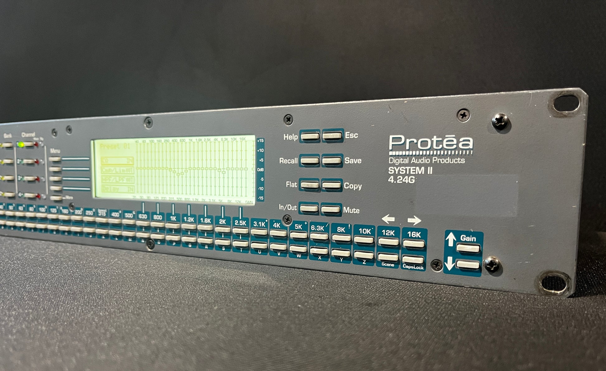 Ashly Protea 4.24G 4 Channel 24 Bit Digital Graphic EQ/System Processor, Ashly Protea Graphic EQ/System Processor, 4 Channel 24 Bit Digital Graphic EQ/System Processor, Ashly Graphic EQ, Ashly Audio Graphic EQ/System Processor. We Sell Professional Audio Equipment. Audio Systems, Amplifiers, Consoles, Mixers, Electronics, Entertainment, Live Sound.