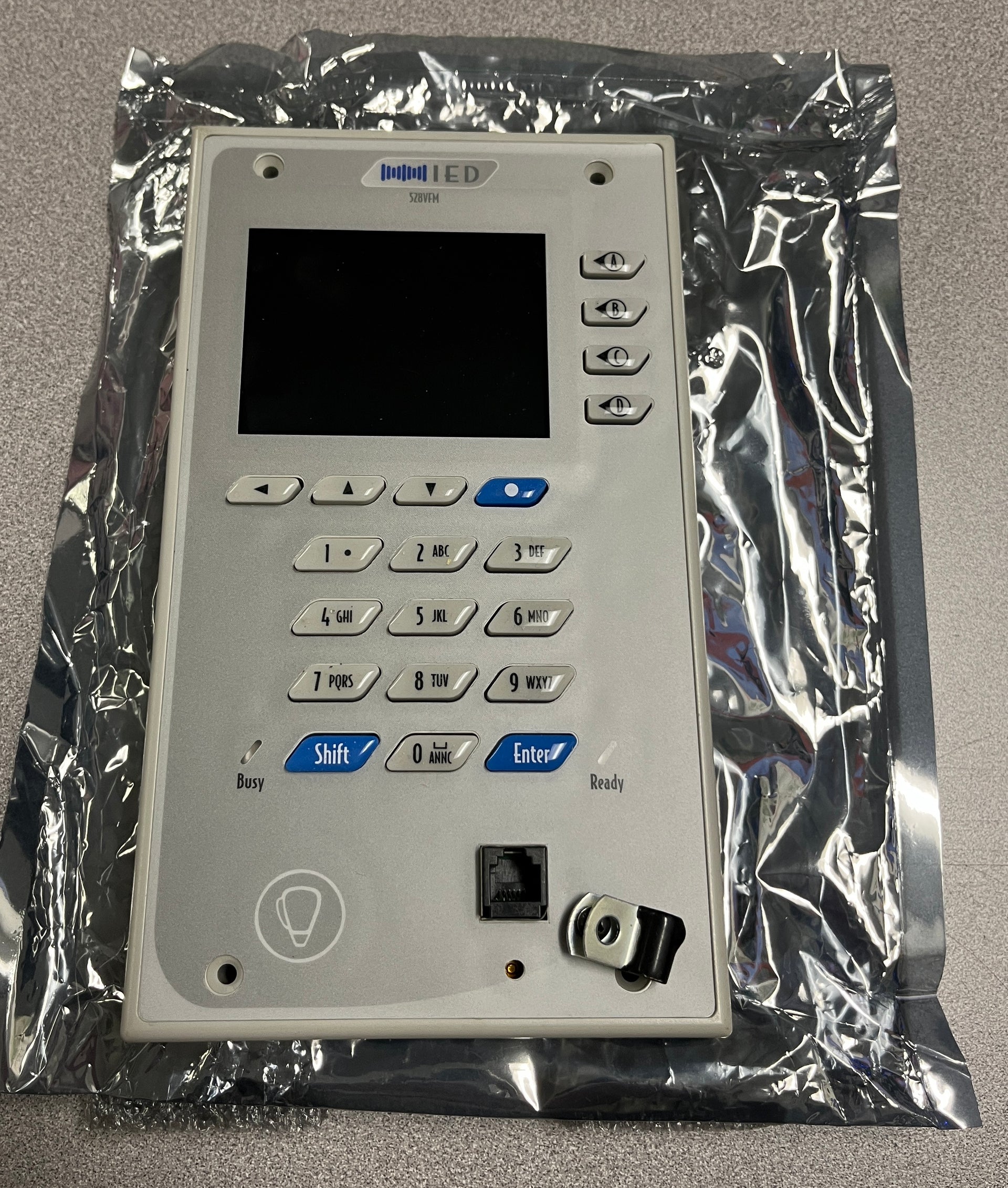Atlas Sound LCD Ethernet Microphone Station, IEDA528VFM