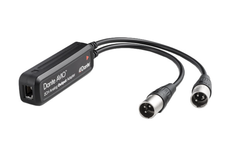 Audinate Dante AVIO 2-Channel Analog Output Adapter, Audinate 2-Channel Analog Output, Dante 2 Channel Analog Output Adapter, We Sell Professional Audio Equipment. Audio Systems, Amplifiers, Consoles, Mixers, Electronics, Entertainment, Live Sound