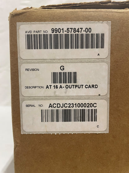 Avid Venue AT16 A-Net Output Card for SC48 Console