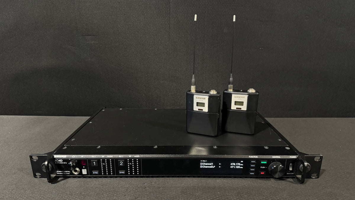 Shure Axient Package Top