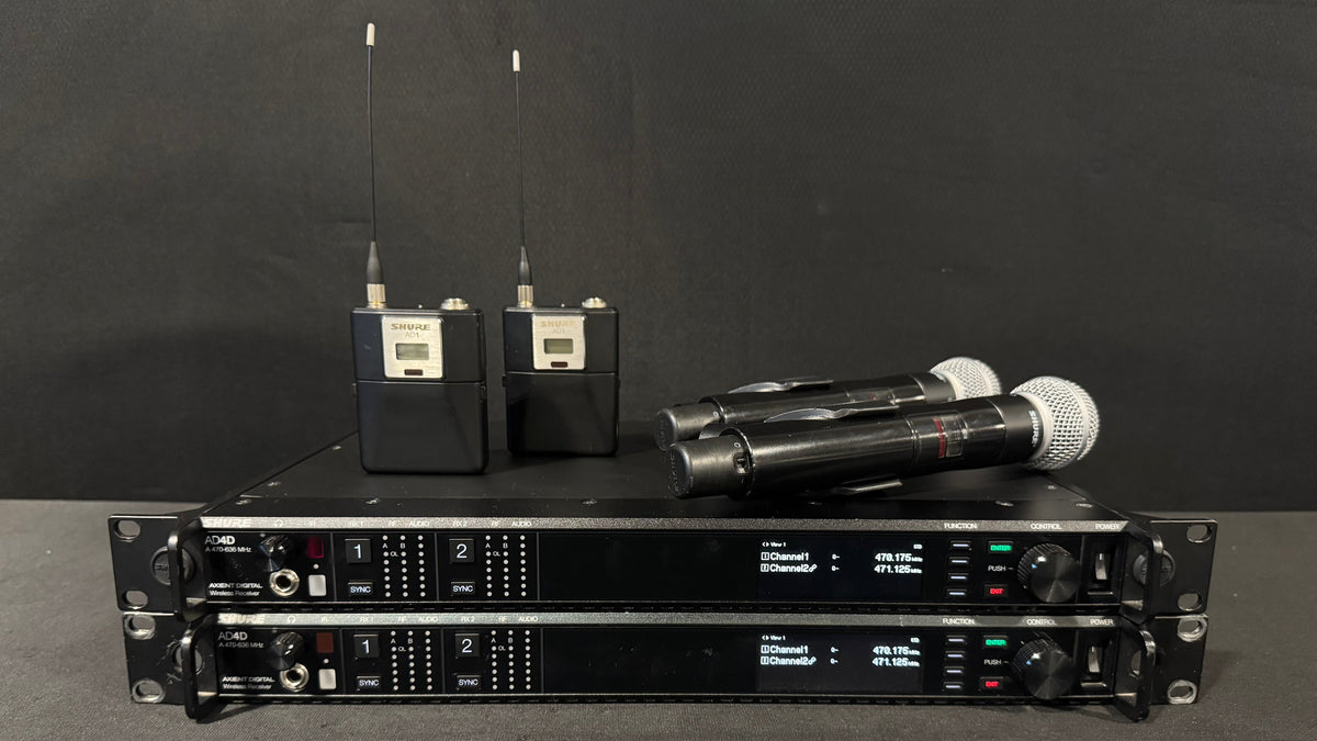 Shure Axient Package Front