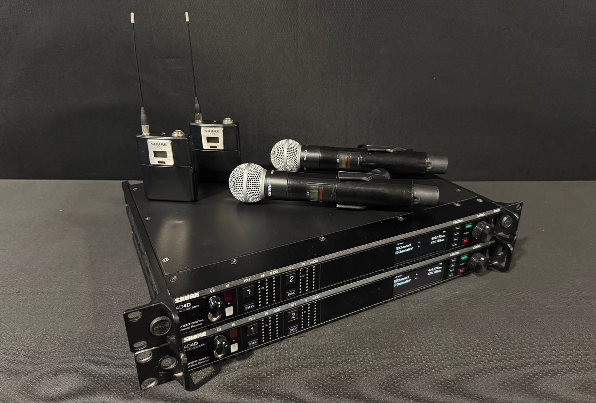 Shure Axient Package Side