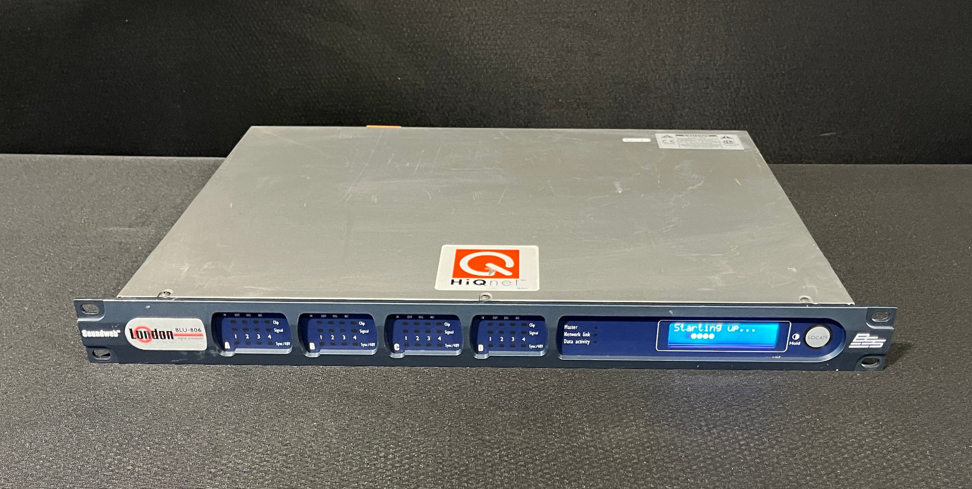 BSS London BLU 806 Signal Processor, BSS London Blu, BSS 806, London Blue 806, BSS Signal Processor. We Sell Professional Audio Equipment. Audio Systems, Amplifiers, Consoles, Mixers, Electronics, Entertainment, Live Sound.